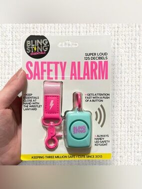 Bling Sting Safety Alarm Keychain